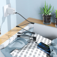 Кабель Hoco U103 Magnetic Absorption, Lightning, 1m, 2.4A, Black 6