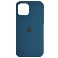 Чехол Copy Silicone Case iPhone 12/12 Pro Cosmos Blue (35)
