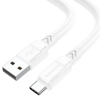 Кабель Borofone BX81, Type-C 1m, 3A, White