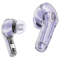 Безпровідна гарнітура Acefast T8 Crystal, Alfalfa Purple 1
