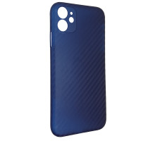 Чохол Anyland Carbon Ultra thin для Apple iPhone 11 Blue