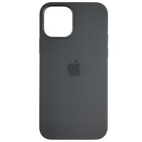 Чохол HQ Silicone Case iPhone 12/12 Pro Black (без MagSafe)