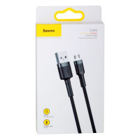 Кабель Baseus Cafule Cable, Micro, 2.4A, 2m, Gray-Black 8