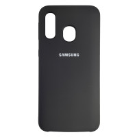 Чехол Silicone Case for Samsung A30 Black (18)