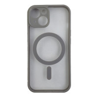 Чохол Transparante Case with MagSafe для iPhone 15 Gray