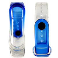 Ремінець для фітнес браслету Mi Band 5/6 Neon Clear Blue 2