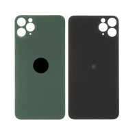 Задня кришка для iPhone 11 Pro Max, Original PRC, Big Hole, Matte Midnight Green