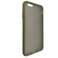 Чехол Totu Copy Gingle Series for iPhone 6 Dark Green+Orange