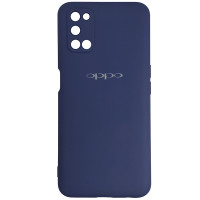 Чехол Silicone Case for Oppo A52\A72 Midnight Blue (8)