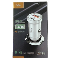 Автомобільний зарядний пристрій Joko JK79, QC 3.0, PD 22.5W, Black 2