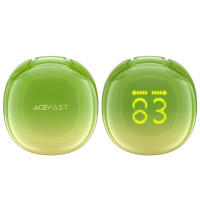 Безпровідна гарнітура Acefast T9 Crystal Air, Avocado Green 4