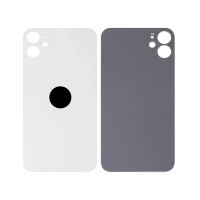 Задня кришка для iPhone 11, Original PRC, Big Hole, White