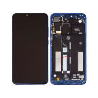 Дисплейний модуль для Xiaomi Mi 8 Lite, з рамкою, High Copy, Aurora Blue