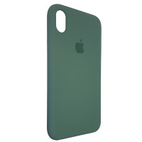 Чехол Copy Silicone Case iPhone XR Wood Green (58)