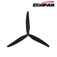 Пропелери Gemfan 1507, 3 лопаті, скловолокно, набір CW - 1 шт, CCW - 1 шт, для дронів 15" 1