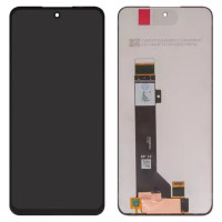 Дисплейний модуль для Motorola Moto G13, Service Pack, Black