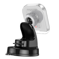 Автотримач Hoco HW18, Wireless Charging MagSafe, 15W, Gray 2