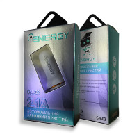 Автомобільний зарядний пристрій iEnergy CA-02, 2.1A, 2USB, White 2