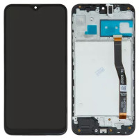 Дисплейний модуль для Samsung M205 Galaxy M20, з рамкою, Original Ref., Black