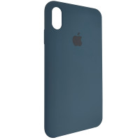 Чехол Copy Silicone Case iPhone XS Max Midnight Blue (8)