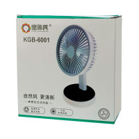 Настільний безпровідний вентилятор Kongjiangbing KGB-6001, 5600 mAh, White 3