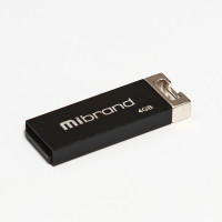 Флешка Mibrand USB 2.0 Chameleon 4Gb Black