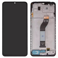 Дисплейний модуль для Xiaomi Redmi 13C, з рамкою, Original PRC, Black