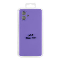 Чохол Silicone Cover для Samsung A075 Galaxy A07, Elegant Purple 2