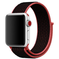 Ремінець для Watch Series 38/40/41 mm Sport Loop Nike Black/Red 1