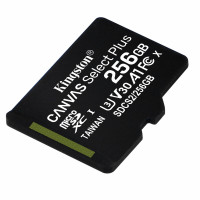 Карта пам'яті micro SDXC (UHS-1) Kingston Canvas Select Plus 256Gb class 10 А1 (R-100MB/s) 1