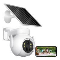 IP-камера відеонагляду XO C10 Solar, White 2