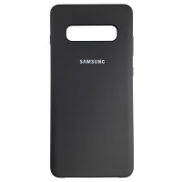 Чохол Silicone Case for Samsung S10+  Black (18)