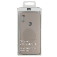 Чохол Silicone Case для Xiaomi Redmi Note 6, Pebble 3