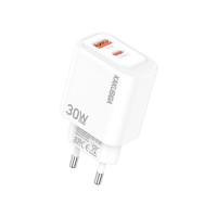 Мережевий зарядний пристрій Kakusiga KSC-1667, 30W, White