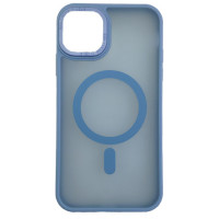 Чохол Stiff Cover Colorful Matte with Magsafe iPhone 12/12 Pro Ocean Blue
