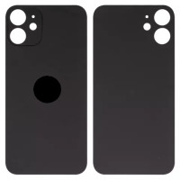 Задня кришка для iPhone 12 mini, Original PRC, Big Hole, Black