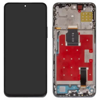 Дисплейний модуль для Huawei Honor 90 Lite, Honor X8a, з рамкою, OriginalPRC, Titanium Silver