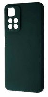 Чохол Silicone Case for Xiaomi Redmi Note 11 Dark Green
