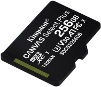 Карта пам'яті micro SDXC (UHS-1) Kingston Canvas Select Plus 256Gb class 10 А1 (R-100MB/s) 2