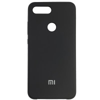 Чохол Silicone Case for Xiaomi Mi 8 Lite Black (18)