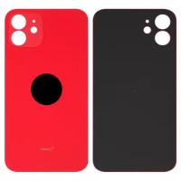 Задня кришка для iPhone 12, Big Hole, Red