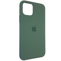 Чехол Copy Silicone Case iPhone 11 Pro Wood Green (58)