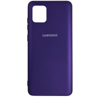 Чохол Silicone Case for Samsung Note 10 Lite Purple (30)