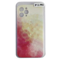 Чехол Silicone Water Print iPhone 11 Pro Mix Color Yellow