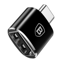 USB Перехідник Baseus USB to Type-C CATOTG Black