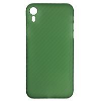 Чохол Anyland Carbon Ultra thin для iPhone XR Green 2