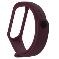 Ремінець для Xiaomi Mi Band 3/4 Silicone, Bordo 1