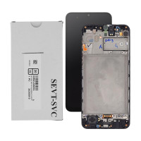 Дисплейний модуль Samsung M315 Galaxy M31, GH82-22405A, Service Pack Original, Black