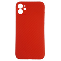 Чохол Anyland Carbon Ultra thin для iPhone 11 Red 2
