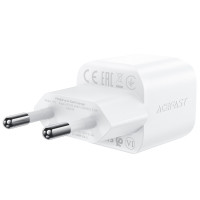 Мережевий зарядний пристрій Acefast A77, PD 30W, mini GaN, Cable Type-C to Type-C, White 3